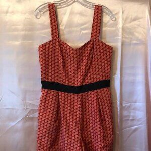 Molly Bracken Women's Jumpsuit US Size Medium Pre-Owned, Orange/Red